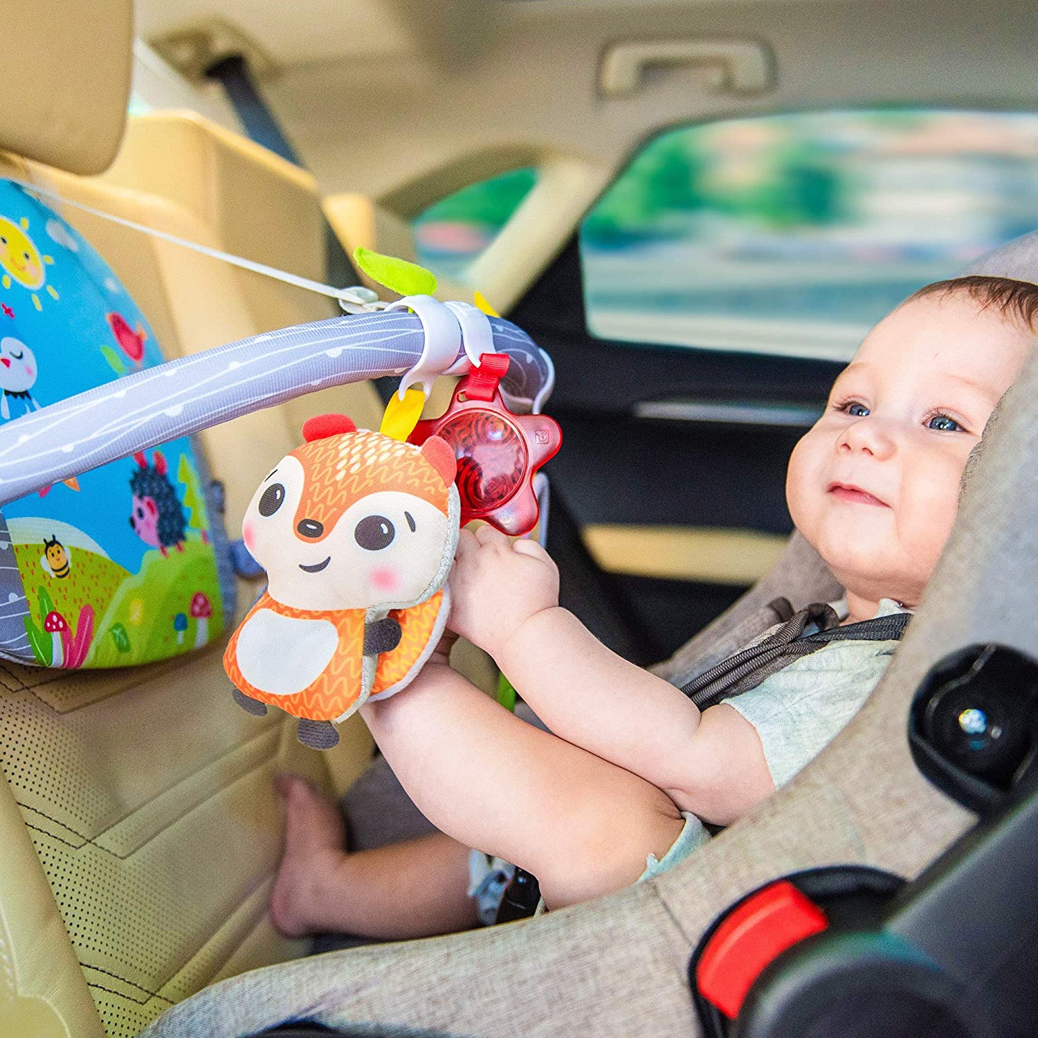 baby car seat activity toy